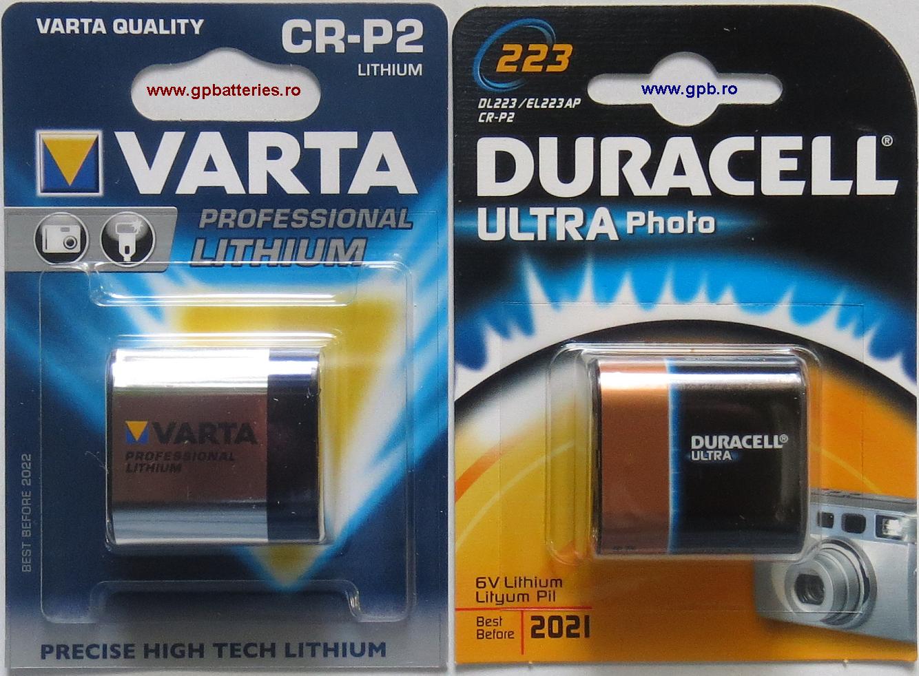 Duracell baterie CRP2 litiu 